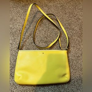 Kate Spade yellow shoulder bag